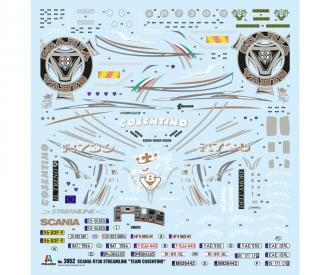 Scania R730 Streamline Show Truck Model Kit