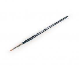 High Finish Flat Brush Nr. 02, hobby paintbrush