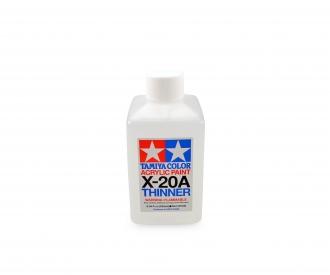 X-20A Acrylic Thinner 250ml, paint thinner