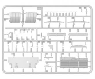 1:35 SLA APC T-54 w/Dozer Blade/Interior