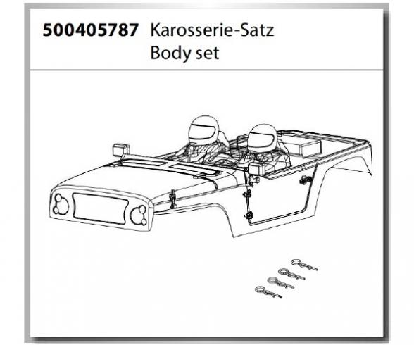 1:10 MC-10 Karosserie