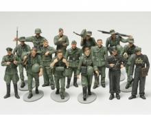 1:48 WWII Figure-Set Ger.Inf.Maneuv.(15), model kit