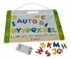 Hanging-Magnetic Board with Letters
