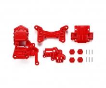 TA-01/02 Front Gear Case, 4WD spare parts, red