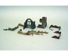 1:72 Walls and ruins w/accessories