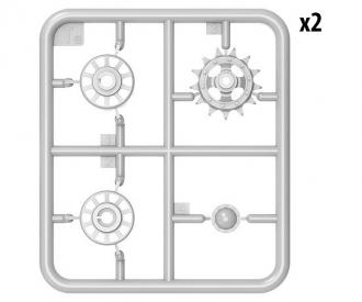 1:35 SLA APC T-54 m Räumschild/Interieur