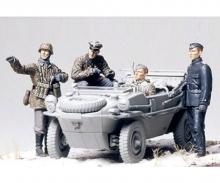 1:35 Fig.-Set Floating Car, plastic assembly kit