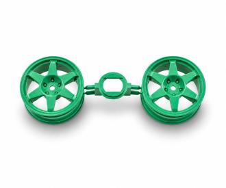 6-Speichen Felgen 26mm Grün (2)