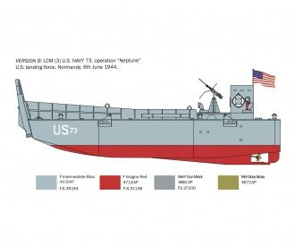 LCM 3 Landing Craft Mechanized Model Kit 1:35