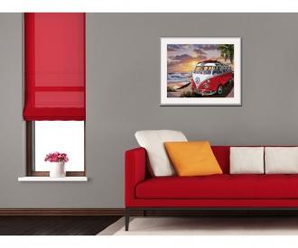 Volkswagen Bus T1 40 x 50 cm - Painting by Numbers