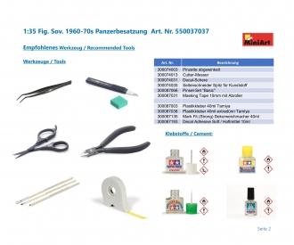 1:35 Fig. Sov. 1960-70s Panzerbesatzung