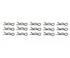 6mm Snap Pin, model accessory, pack of 15