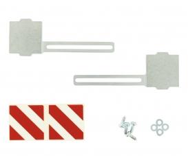 1:14 Aluminum Warning Sign, model accessory