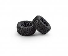 1:8 Virus Extreme, wheel set, 2 mounted wheels