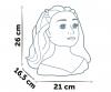 Smoby My Beauty Blonde Styling Head