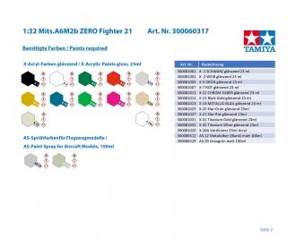 1:32 A6M2b Zero Model 21 (Zecke)