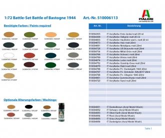 1:72 Battle-Set Battle of Bastogne 1944