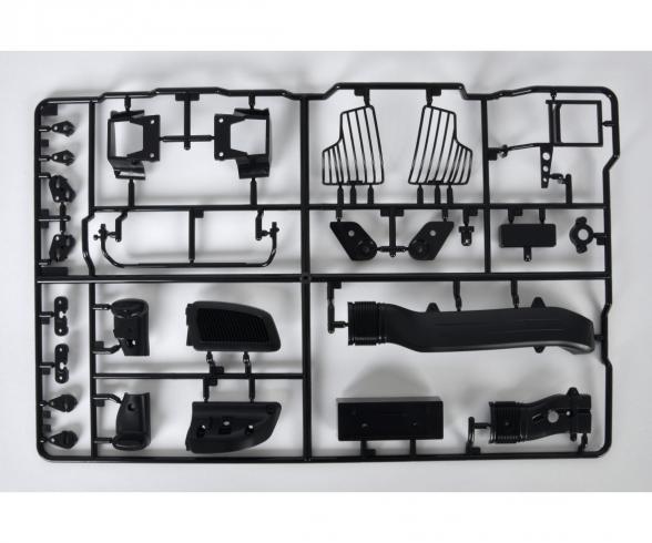Air Intake M-B Arocs, model parts set, black