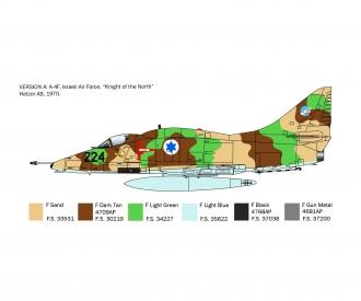 Italeri A-4E/F/G Skyhawk Aircraft Model Kit 1:48