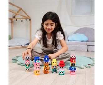 Bloxies Spielfiguren Serie 2, 4 Stück.