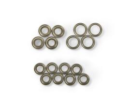 TT-02 On Road Cha. Ball Bearing Set, 16 pcs