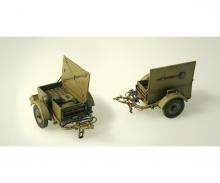 Sd. Anhänger 51 model kit 1:35 with 2 trailers