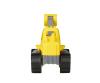 BIG Power Worker Mini Digger with  Soft Tyres