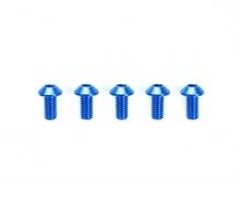 3x6mm HG Alu HH Screw Blu *5