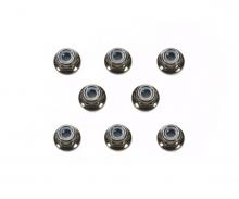 4mm Flange Lock Nut Bla (8)