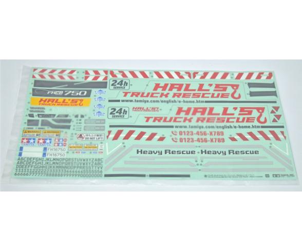 Volvo sticker bag, model decal set for RC truck