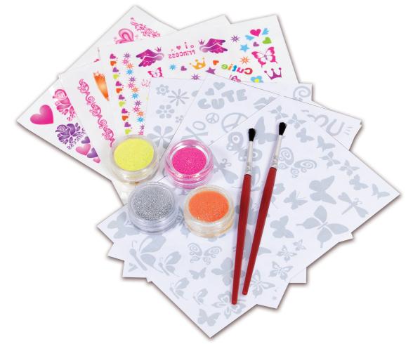 Fashion Glitter Tattoos