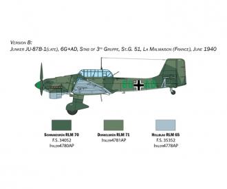 Italeri Junkers JU-87B Stuka 1:48 Model Kit