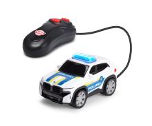 BMW XM Police Racer Cable-Control Car 13 cm