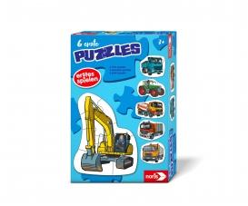 6 erste Puzzles – Fahrzeuge