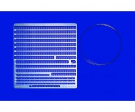 1:350 Photo-Etched Handrail Set A, ship detail set