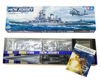 1:350 US Kampfschiff New Jersey BB-62