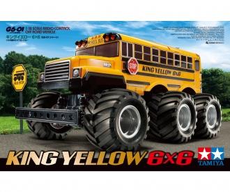 1:18 RC King Yellow 6x6 Bus (G6-01)