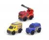 Micro Rescue Force Rescue Vehicle Set 3 x 8 cm