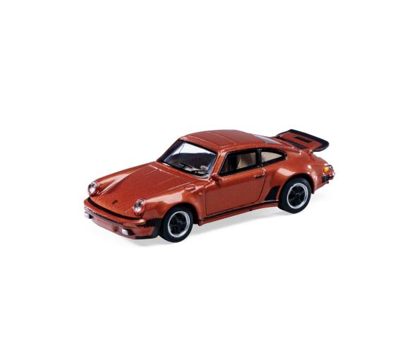 Porsche 911 930 Model Car 1:64 Bronze