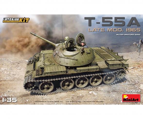 1:35 T-55A Pro. tardive Mod. 1965 Inter.