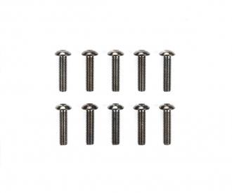 3x12mm Steel Hex Head Screws, model hardware