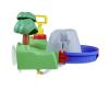 Sploshy Vulcano bathtoy with boat and figure