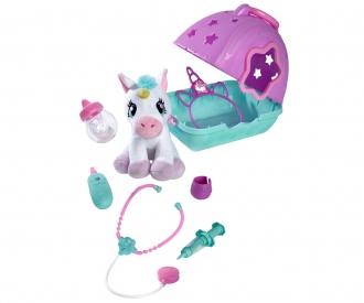 Doktorkoffer mit Plüsch Einhorn