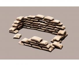 Italeri Sand bags model accessory kit 1:35