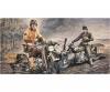 Italeri U.S. Motorcycles WWII Model Kit 1:35
