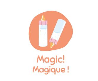Smoby Baby Nurse Magic Bottle