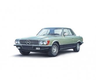 Mercedes 500 SLC Model Kit 1:24 Scale Coupe