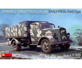 1:35 Deutscher 3t. Cargo Truck frühe Produktion