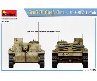 1:35 StuG III allemand, version G, mars 43 (A)