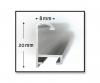 5 Aluminium Frames Silver Polyptych - Painting by Numbers